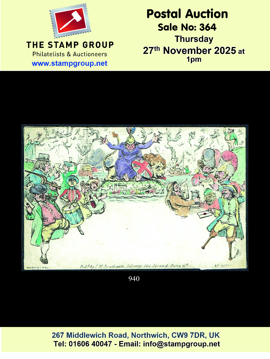 Postal Auction November 27th 2025